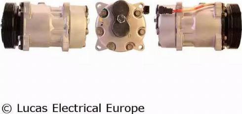 Lucas Electrical ACP711 - Компрессор кондиционера autosila-amz.com