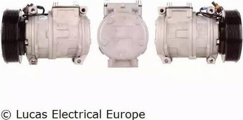 Lucas Electrical ACP737 - Компрессор кондиционера autosila-amz.com