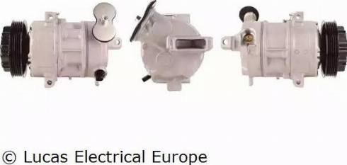 Lucas Electrical ACP725 - Компрессор кондиционера autosila-amz.com