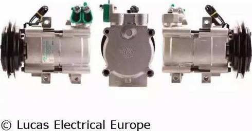 Lucas Electrical ACP775 - Компрессор кондиционера autosila-amz.com