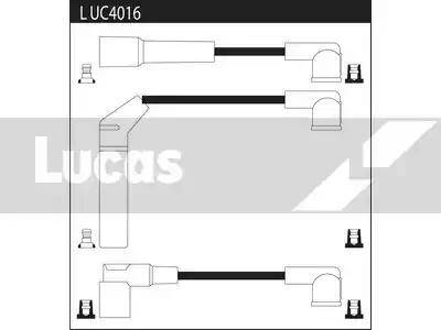 Lucas Electrical LUC4016 - Комплект проводов зажигания autosila-amz.com