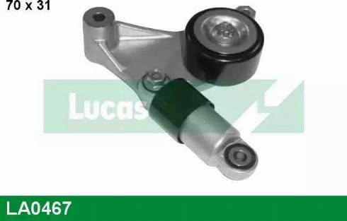 Lucas Engine Drive LA0467 - Натяжитель, поликлиновый ремень autosila-amz.com