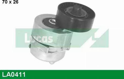 Lucas Engine Drive LA0411 - Натяжитель, поликлиновый ремень autosila-amz.com