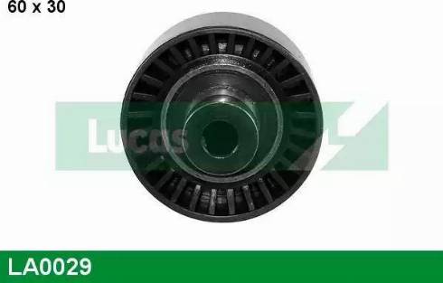 Lucas Engine Drive LA0029 - Ролик, поликлиновый ремень autosila-amz.com