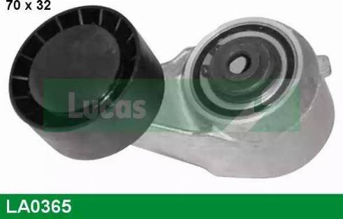 Lucas Engine Drive LA0365 - Натяжитель, поликлиновый ремень autosila-amz.com