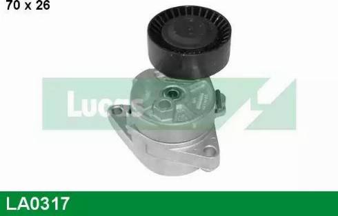 Lucas Engine Drive LA0317 - Натяжитель, поликлиновый ремень autosila-amz.com