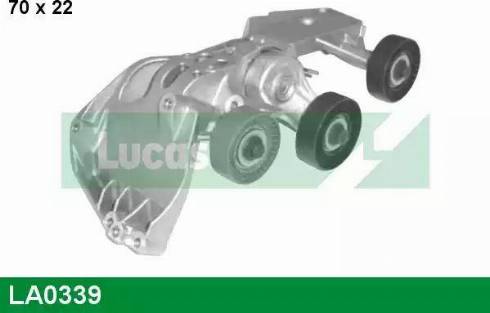 Lucas Engine Drive LA0339 - Натяжитель, поликлиновый ремень autosila-amz.com