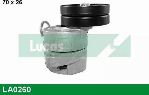 Lucas Engine Drive LA0260 - Натяжитель, поликлиновый ремень autosila-amz.com