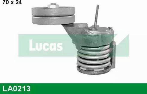 Lucas Engine Drive LA0213 - Натяжитель, поликлиновый ремень autosila-amz.com