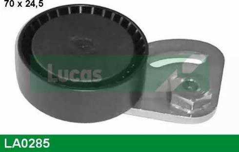 Lucas Engine Drive LA0285 - Ролик, поликлиновый ремень autosila-amz.com