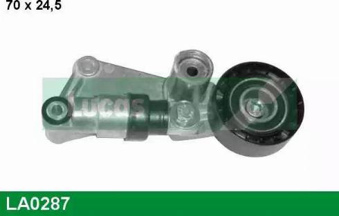 Lucas Engine Drive LA0287 - Натяжитель, поликлиновый ремень autosila-amz.com