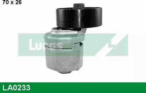 Lucas Engine Drive LA0233 - Натяжитель, поликлиновый ремень autosila-amz.com