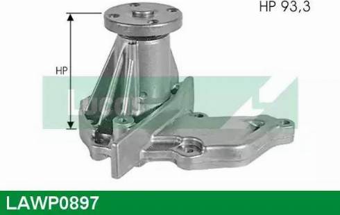 Lucas Engine Drive LAWP0897 - Водяной насос autosila-amz.com