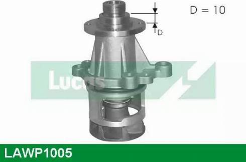 Lucas Engine Drive LAWP1005 - Водяной насос autosila-amz.com