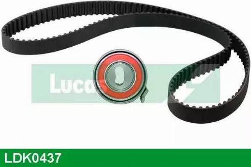 Lucas Engine Drive LDK0437 - Комплект зубчатого ремня ГРМ autosila-amz.com