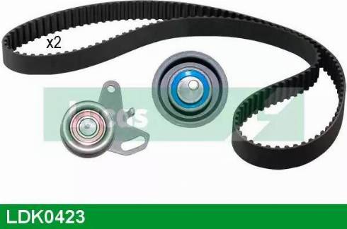 Lucas Engine Drive LDK0423 - Комплект зубчатого ремня ГРМ autosila-amz.com