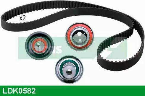 Lucas Engine Drive LDK0582 - Комплект зубчатого ремня ГРМ autosila-amz.com