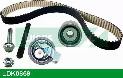 Lucas Engine Drive LDK0659 - Комплект зубчатого ремня ГРМ autosila-amz.com