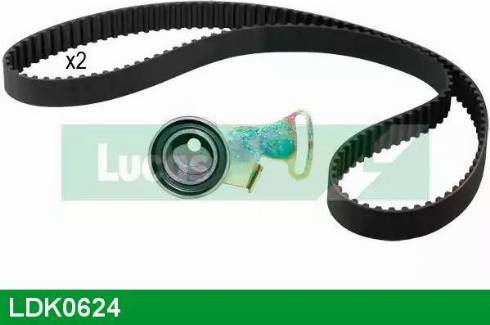 Lucas Engine Drive LDK0624 - Комплект зубчатого ремня ГРМ autosila-amz.com