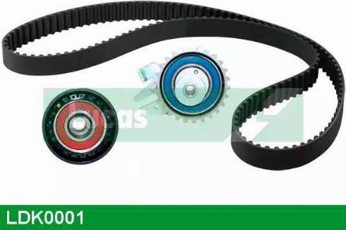 Lucas Engine Drive LDK0001 - Комплект зубчатого ремня ГРМ autosila-amz.com