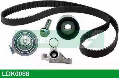 Lucas Engine Drive LDK0088 - Комплект зубчатого ремня ГРМ autosila-amz.com