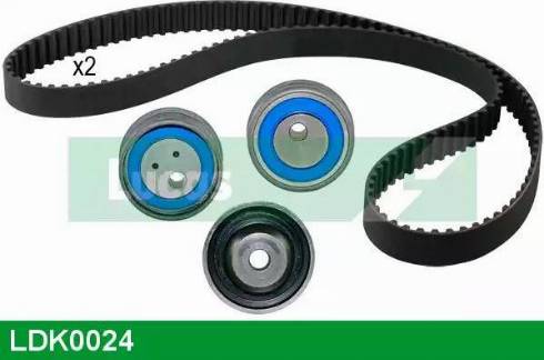 Lucas Engine Drive LDK0024 - Комплект зубчатого ремня ГРМ autosila-amz.com