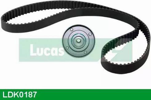Lucas Engine Drive LDK0187 - Комплект зубчатого ремня ГРМ autosila-amz.com