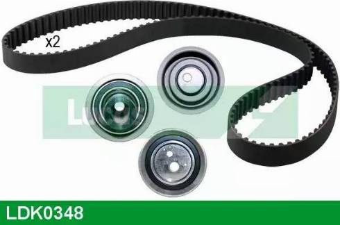 Lucas Engine Drive LDK0348 - Комплект зубчатого ремня ГРМ autosila-amz.com