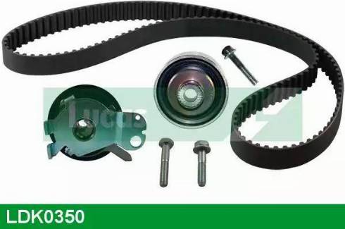 Lucas Engine Drive LDK0350 - Комплект зубчатого ремня ГРМ autosila-amz.com