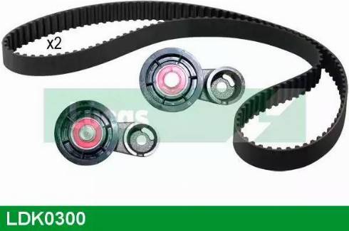 Lucas Engine Drive LDK0300 - Комплект зубчатого ремня ГРМ autosila-amz.com