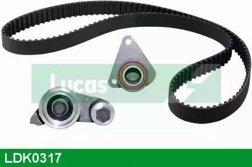 Lucas Engine Drive LDK0317 - Комплект зубчатого ремня ГРМ autosila-amz.com