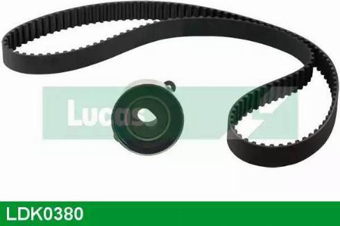 Lucas Engine Drive LDK0380 - Комплект зубчатого ремня ГРМ autosila-amz.com