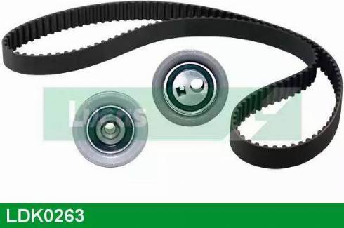 Lucas Engine Drive LDK0263 - Комплект зубчатого ремня ГРМ autosila-amz.com