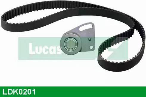 Lucas Engine Drive LDK0201 - Комплект зубчатого ремня ГРМ autosila-amz.com