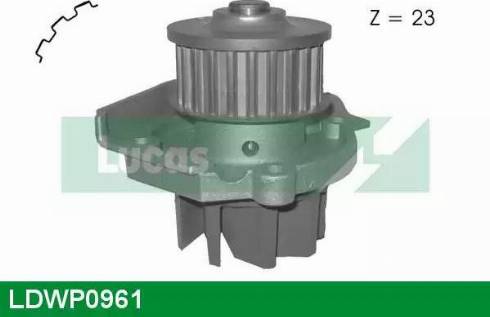 Lucas Engine Drive LDWP0961 - Водяной насос autosila-amz.com