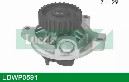 Lucas Engine Drive LDWP0591 - Водяной насос autosila-amz.com