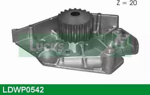 Lucas Engine Drive LDWP0542 - Водяной насос autosila-amz.com