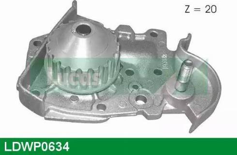 Lucas Engine Drive LDWP0634 - Водяной насос autosila-amz.com