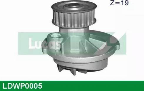 Lucas Engine Drive LDWP0005 - Водяной насос autosila-amz.com