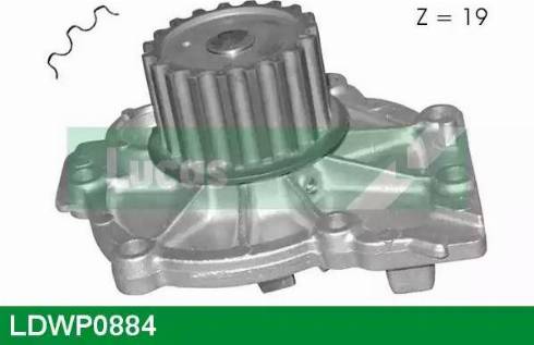 Lucas Engine Drive LDWP0884 - Водяной насос autosila-amz.com