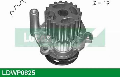 Lucas Engine Drive LDWP0825 - Водяной насос autosila-amz.com