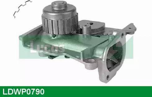 Lucas Engine Drive LDWP0790 - Водяной насос autosila-amz.com