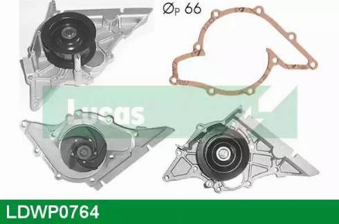 Lucas Engine Drive LDWP0764 - Водяной насос autosila-amz.com