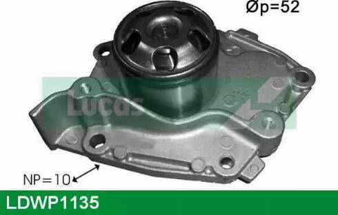 Lucas Engine Drive LDWP1135 - Водяной насос autosila-amz.com