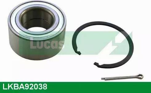 Lucas Engine Drive LKBA92038 - Комплект подшипника ступицы колеса autosila-amz.com