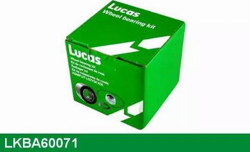 Lucas Engine Drive LKBA60071 - Комплект подшипника ступицы колеса autosila-amz.com
