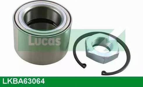 Lucas Engine Drive LKBA63064 - Комплект подшипника ступицы колеса autosila-amz.com