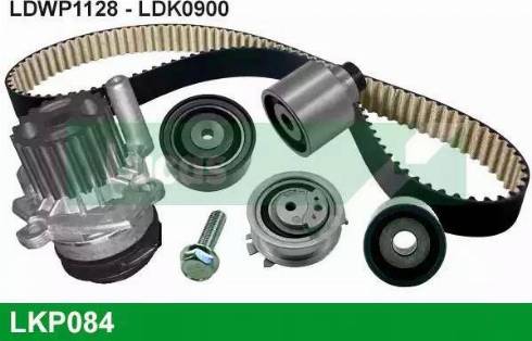 Lucas Engine Drive LKP084 - Водяной насос + комплект зубчатого ремня ГРМ autosila-amz.com
