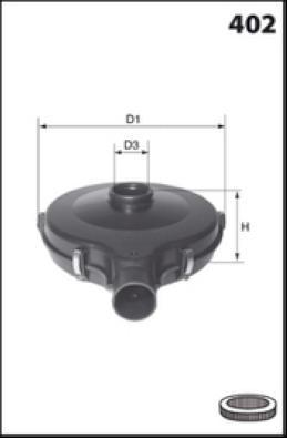 Lucas Filters LFAF496 - Воздушный фильтр, двигатель autosila-amz.com