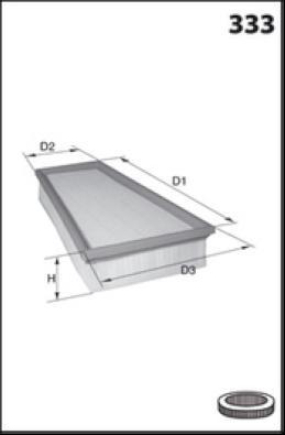 Lucas Filters LFAF546 - Воздушный фильтр, двигатель autosila-amz.com